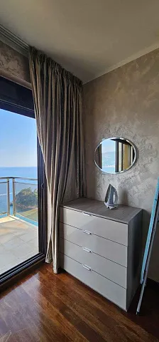 78 m² apartment in Budva, Vidikovac, with a panoramic view of the Adriatic Sea